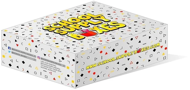 Alt view image 7 of 7 - Elementary Bundle (1 Box) | Back to Essentials Kit for Students & Teachers | Includes Wide-Ruled Paper Products, Crayons, Markers, Colored Pencils, & More