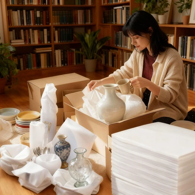 Alt view image 7 of 7 - 30 Pack Large Foam Pouches 22x26 in, Cushion Foam Wrap Pouches Plate Packing Sleeves for Moving, Storage and Packing Supplies for Dishes, Books, Photo Frames and Canvas Artwork