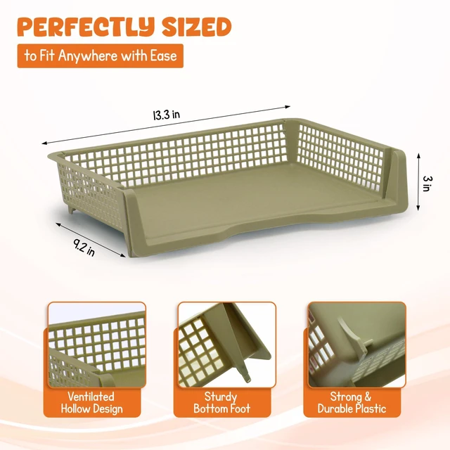 Alt view image 3 of 7 - 6 Pack Stackable Trays for Classroom, Durable Organizer Boho Color A4 Paper Tray, Classroom Desk Storage