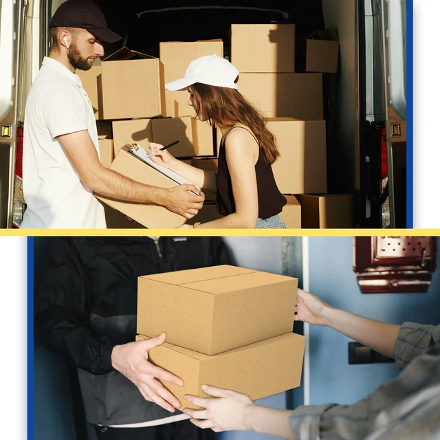 Alt view image 6 of 6 - 30 Pack 6x4x3 inches Small Shipping Boxes Brown Corrugated Cardboard Boxes for Packing, Mailing, Moving, Business