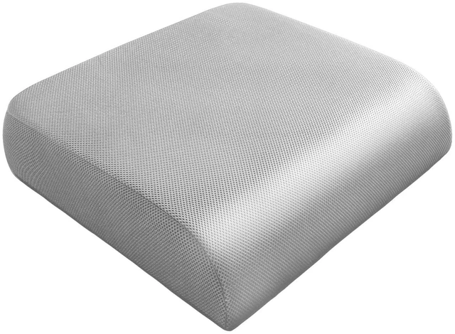 Main image of Extra Thick Large Seat Cushion, Gel Memory Foam Cushion with Carry Handle Non Slip Bottom, Pain Relief Coccyx Cushion for Wheelchair Office Chair (Gray, 19" x 17.5" x 4")
