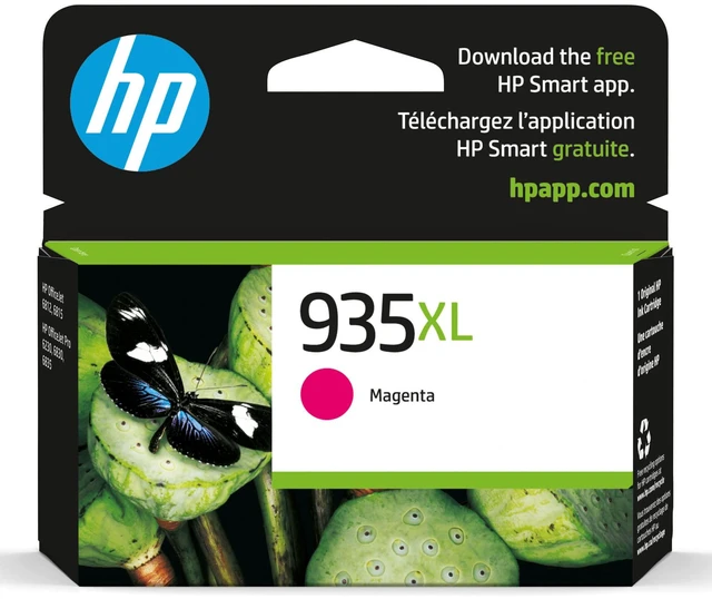 Main image of 935XL Magenta High-Yield Ink Cartridge | Works OfficeJet 6810; OfficeJet Pro 6230, 6830 Series | C2P25AN