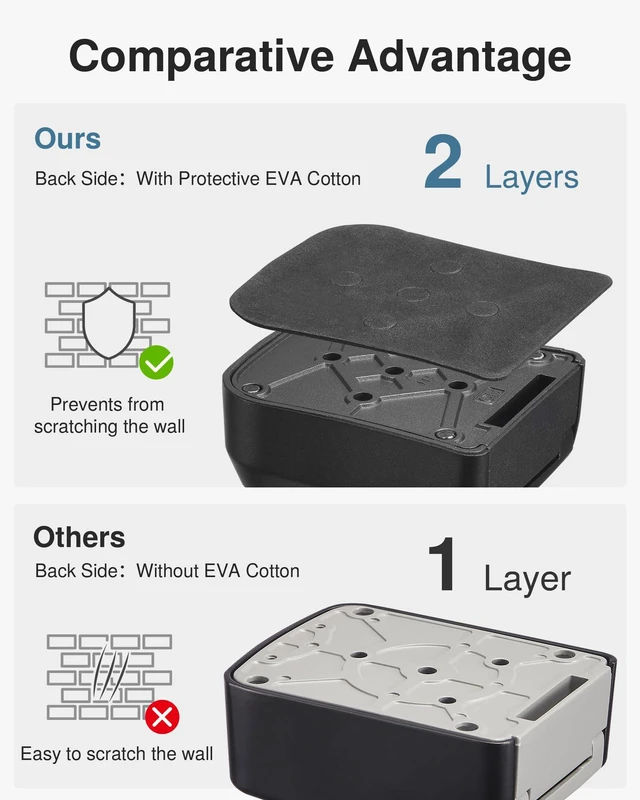 Alt view image 5 of 7 - 4 Key Lock Box Combo Wall-Mounted Storage Safe Lockbox Home Office Outside, Portable, Wall Mount, Resettable, Combination, Weatherproof, High-capacity, Hold 5 Keys, Contractor Guest Realtor