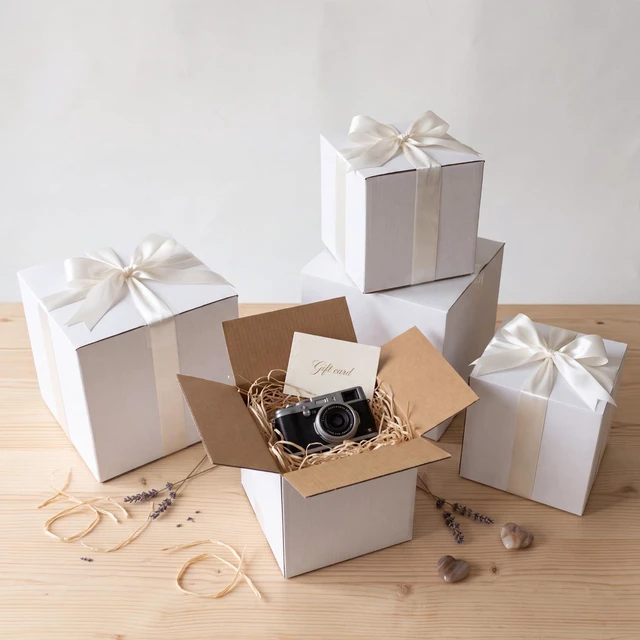 Alt view image 4 of 7 - Assorted Sizes Shipping Boxes 30 Pack (8x8x8, 6x6x6), White Corrugated Cardboard Mailers, Each 15 PCS Small Boxes for Small Business Packaging, Shipping & Storage