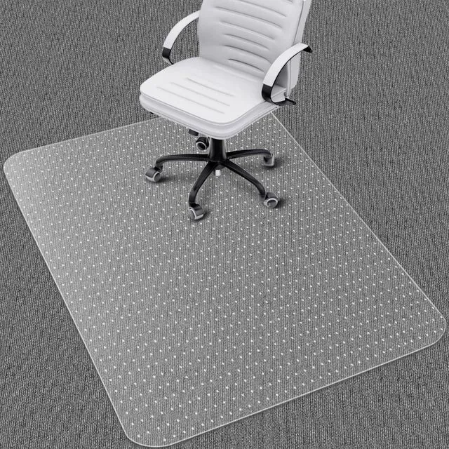 Main image of Office Chair Mat for Carpet: 48"x36" Clear Desk Chair Mat Computer Mat for Low Carpeted Floors,Thick and Sturdy Protector, Rug Pad for Rolling Chairs Office Home Gaming