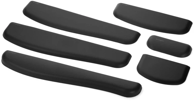 Alt view image 7 of 7 - ErgoSoft Wrist Rest, Black (K52803WW), Memory Foam, Rubber, for Slim Mouse (Pack of 2)