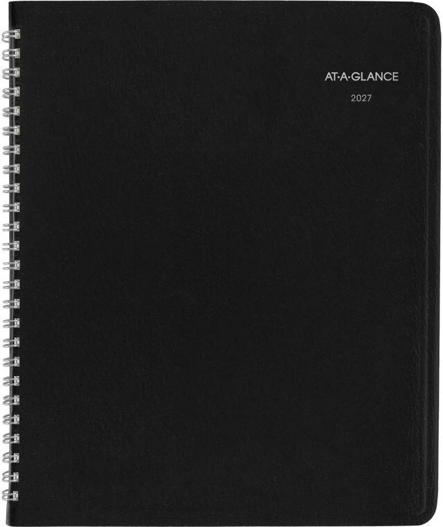 Alt view image 6 of 7 - 2027 Planner, Weekly, 7" x 8.75", Column-Style, DayMinder, Black (G5900027)