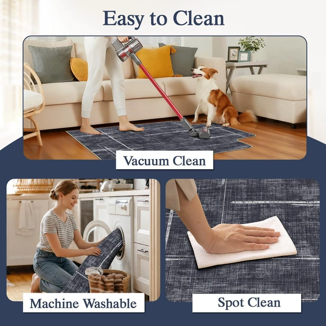 Alt view image 7 of 7 - Office Chair Mat for Hardwood Floor & Tile Floor,48"X 60"-Convex Heavy Duty Desk Chair Mat for Hard Floors, Under Desk Rug for Rolling Computer Chair,Anti Slip,Low Pile Carpet Protector