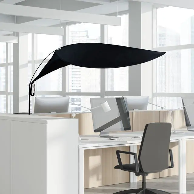 Alt view image 2 of 6 - Office Light Cover and Desk Shade,Designed for Light Sensitive Workers,idea for Office cubicles and desks(patent pending)