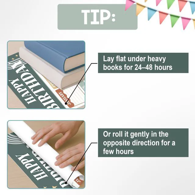 Alt view image 3 of 7 - Classroom Birthday Chart, 16x24 Modern Boho Reusable Poster Calendar for Student Teacher Kids, Back To School Bulletin Board Decoration Homeschool Kindergarten, Shipped in Tube