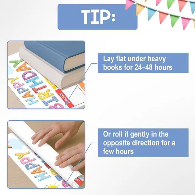 Alt view image 4 of 7 - Classroom Birthday Chart, 16x24 Colorful Reusable Poster Calendar for Student Teacher Kids, Back To School Bulletin Board Decoration Homeschool Kindergarten, Shipped in Tube