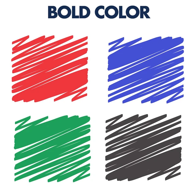 Alt view image 3 of 7 - Glass Board Dry Erase Markers, Premium Whiteboard Markers, Bullet Tip, Assorted Colors, 12 Pack (79554)