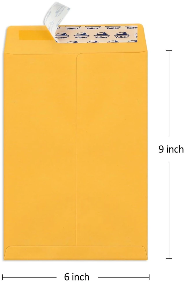 Alt view image 2 of 7 - 6x9 Self Seal Catalog Security Envelopes 250 Count Small Brown Kraft Envelopes for Mailing, Storage and Organizing (Pack of 2)