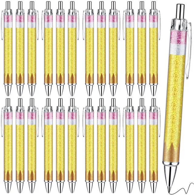 Main image of 50 Pcs Teacher Pens Back to School Gifts Bulk Pencil Ballpoint First Day of School Gift for Teacher Student Welcome Back to Classroom Preschool Kindergarten Staff Must Have Stationery