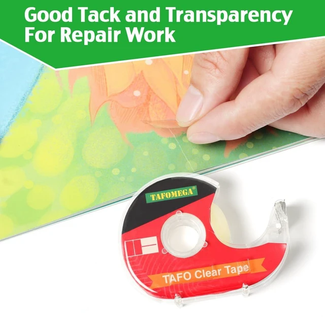 Alt view image 5 of 7 - Clear Tape with Dispenser, 0.7" x 1000", 36 Pack, for Office & School Smooth cutting dispenser, crystal clear for wrapping and repairing, strong adhesion for projects, lightweight