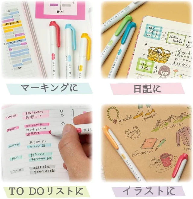 Alt view image 5 of 6 - WKT7-35C Highlighter, Mildliner, 35 Color Set, Gift Box Included