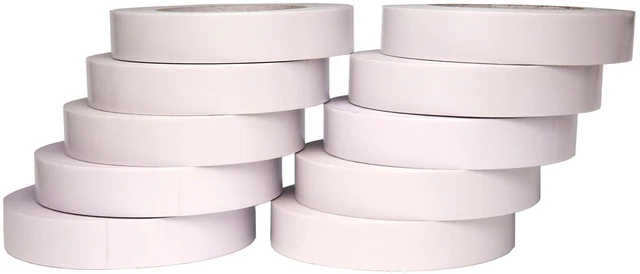 Main image of 1" Heavy Duty Banner Hem Double Sided Permanent Tape (1-Inch x 164-Feet/55 Yard, Pack of 10)