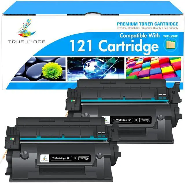 Main image of 121 Black Toner Cartridge High Yield for Canon 121 D1620 Printer 2 Pack Compatible for Canon 121 CRG-121 CRG121 ImageCLASS D1620 D1650 3252C001AA Ink Laser Printer