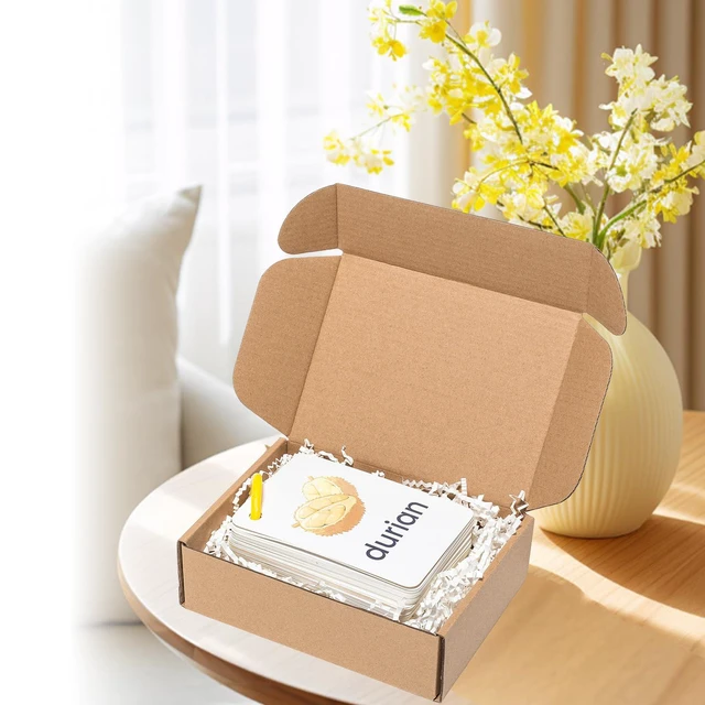 Alt view image 5 of 6 - Shipping Boxes 7x5x2" 60 Pack Brown Corrugated Cardboard Box Mailer Kraft Small Literature Mailer Packaging Supplies, Mailing Boxes for Small Business