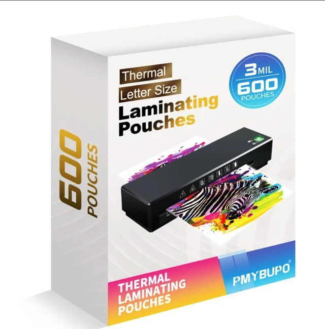 Main image of 600 Pack 3 Mil Thermal Laminating Pouches,Ultra Clear,9x11.5 Inches Laminating Sheets, for Letter Size, Glossy,Heat Seal, Office School Supplies