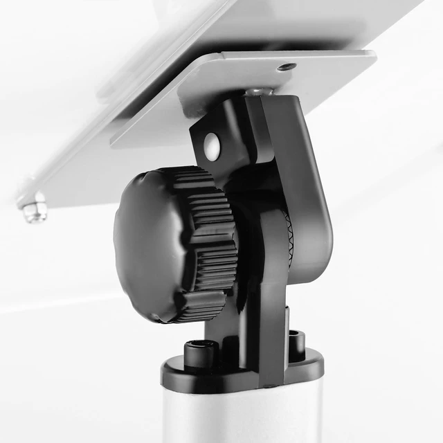 Alt view image 7 of 7 - Adjustable Heavy Duty Pedestal Acrylic Sign holder floor Stand,sign stand poster stand,Standing Floor for 11 x 17 inch,Silver (silver, acrylic frame 11-x-17-inch)