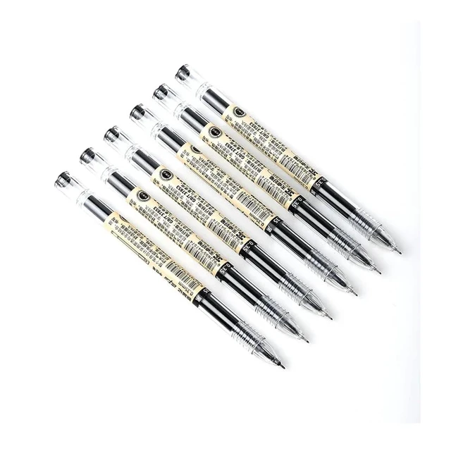 Alt view image 4 of 7 - Gel Ink Pen Extra Fine Point Pens Ballpoint Pen 0.35mm Black for Japanese Office School Stationery Supply 12 Pieces (Pack of 3)