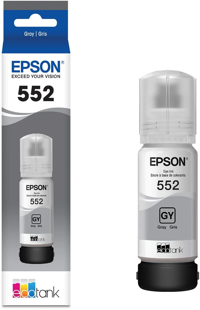 Alt view image 3 of 5 - Claria ET Premium T552520 High Capacity Bottle Ink - Gray (Pack of 2)