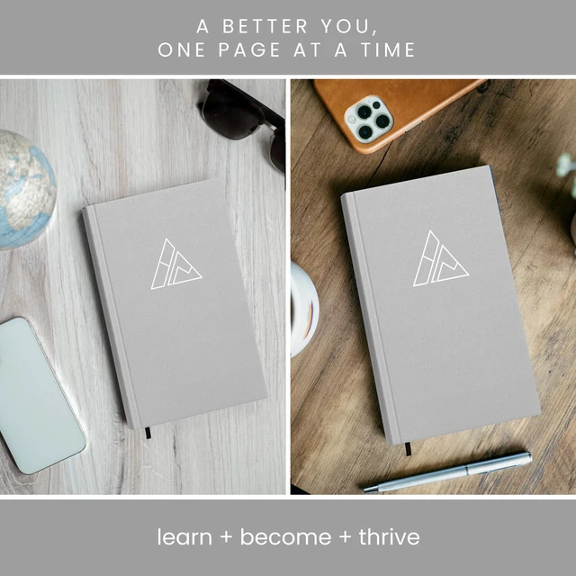 Alt view image 4 of 7 - Self-Mastery Journal for Men - Daily Productivity Journal for Happiness, Gratitude Journal, Mindfulness, Self Care & Reflection Goal Journal, Guided Journal for Men & Women Inspirational Journal