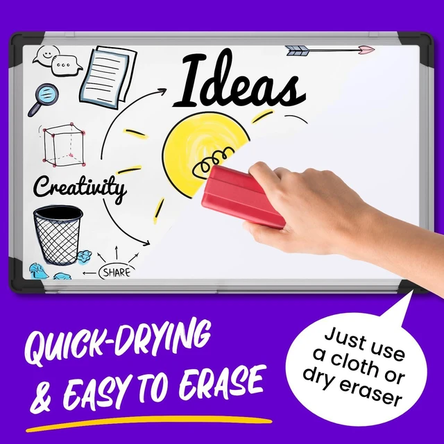 Alt view image 5 of 7 - Bulk Dry Erase Markers for Classroom (120 Pack, 12 Vibrant Colors) Erasable, Low Odor, Chisel Tip WhiteBoard Markers, Dry Erase Pens for Kids, Teachers - Office, Home, School Supplies