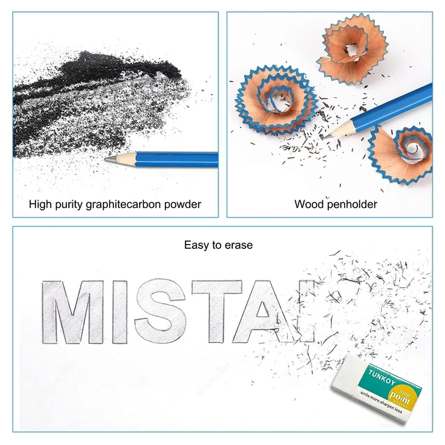 Alt view image 7 of 7 - Profession Sketch Pencils & Colored Pencils for Adults Drawing Pencils Set