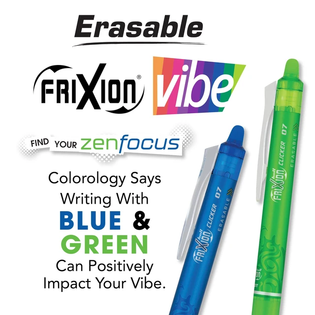 Alt view image 3 of 7 - 7 Pack, Fine Point 0.7 mm, Assorted Blue/Green Inks