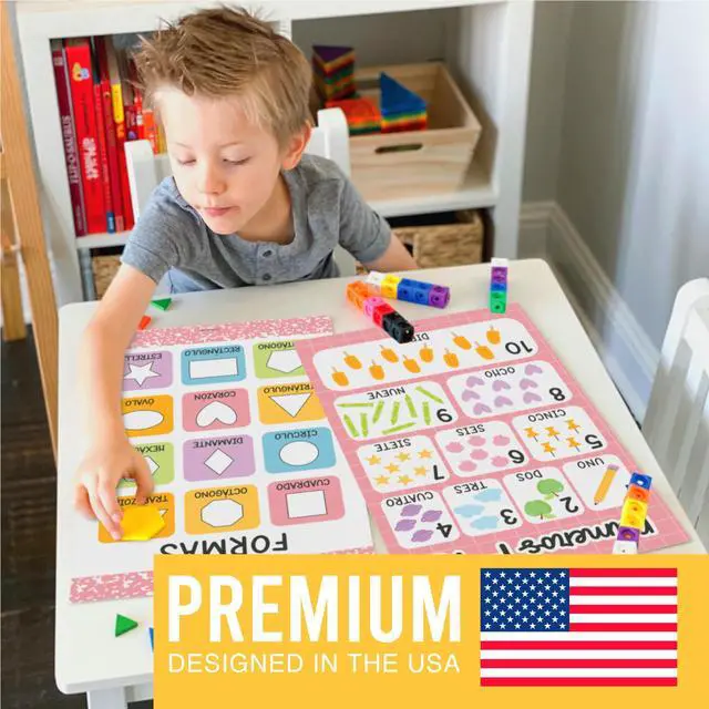Alt view image 7 of 7 - Spanish Posters for Classroom Must Haves, Abecedario Para Niños en Español Pastel Laminated Spanish Homeschool & Preschool Learning Posters for Toddlers 1-3, Bilingual Classroom Decor & Must Haves