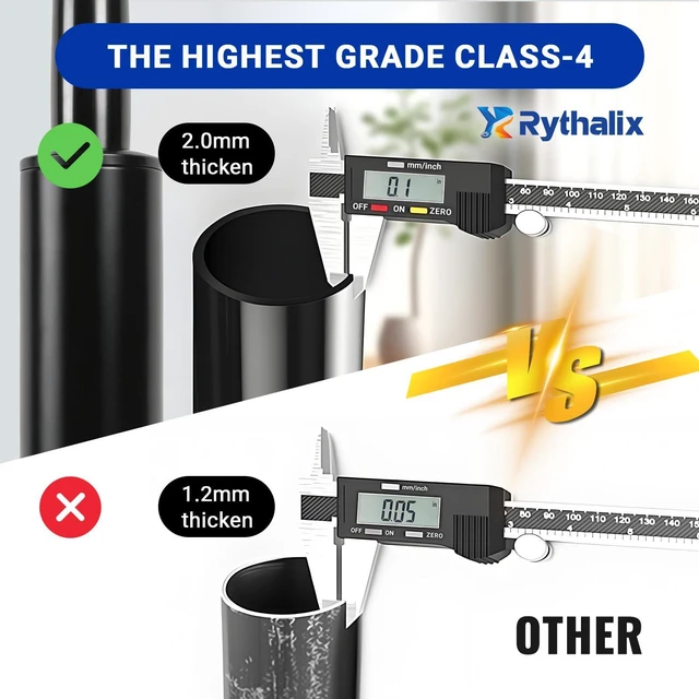 Alt view image 6 of 7 - 14 Inches-22 Inches Extra Long Office Chair Cylinder Replacement Heavy Duty 1000lbs Class 4 Hydraulic Lift, Universal Pneumatic Piston Fit for Sinking Desk/Gaming Chairs
