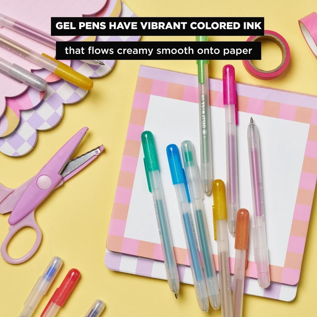 Alt view image 4 of 6 - Gelly Roll Retractable Gel Pens, Assorted, 12 Pens