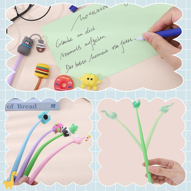 Alt view image 6 of 7 - 60 PCS Fun Pens for Kids, Cute Pen Prizes for Kids Stress Relief Classroom Prizes Gifts 8th Grade Graduation Gifts for Students Birthday Party Favors Goodie Stuffers