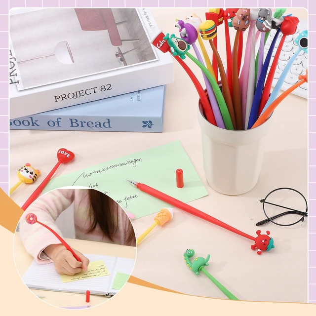 Alt view image 5 of 7 - 60 PCS Fun Pens for Kids, Cute Pen Prizes for Kids Stress Relief Classroom Prizes Gifts 8th Grade Graduation Gifts for Students Birthday Party Favors Goodie Stuffers