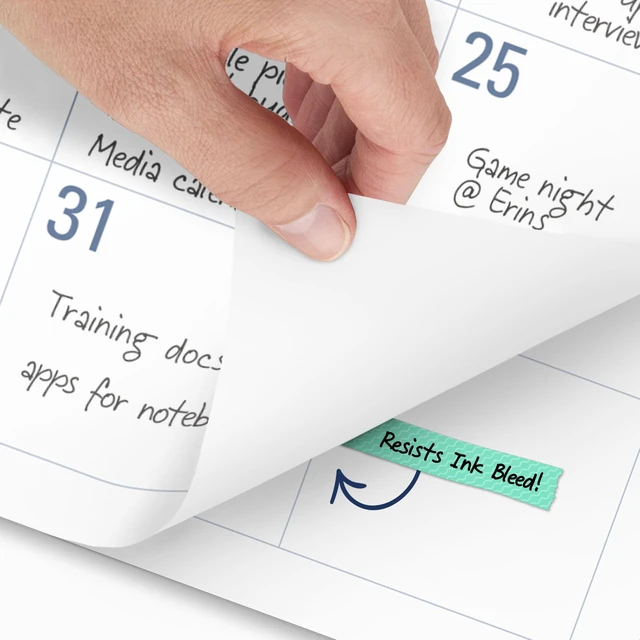 Alt view image 3 of 7 - Desk Calendar 2026-2027 Planning Pad, Academic 12-Month July-June, Monthly, 21-3/4" x 17" Standard, Easy-to-Read, Unruled Daily Blocks (SKLPAY32)