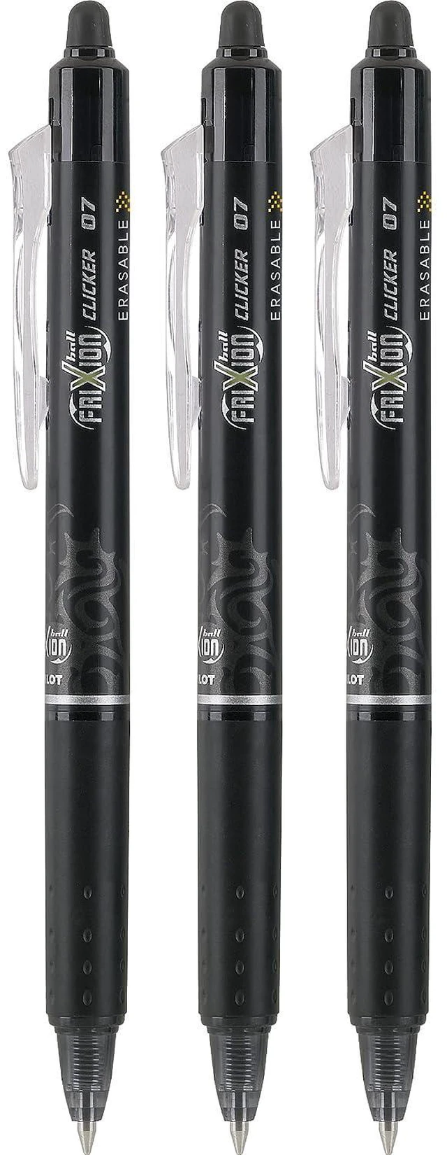 Alt view image 2 of 4 - FriXion Clicker Erasable Pens, Fine Point 0.7 mm, Black Ink, 18-Pack