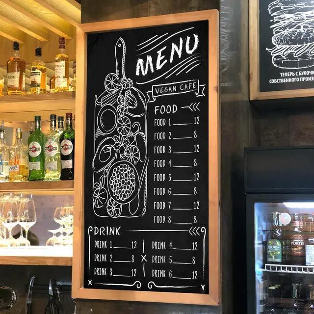 Alt view image 2 of 7 - White Liquid Chalk Markers for Blackboard Glass, 6 Pack, 0.7mm Tip Wet Erase No Residue, Opaque Chalkboard Marker for Chalkboard, Bistro Menu, Business Sign, Windows, Label, Non-Toxic No Dust