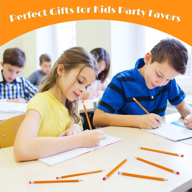 Alt view image 7 of 7 - 360 Count Sharpened #2 Pencils with Erasers, Pencils Bulk Pack Bulk Pencils for School Classroom Teacher Supplies, Graphite Pencils for Writing, Drawing and Sketching, Back to School