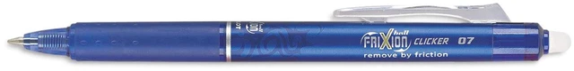 Main image of Pen 31451 FriXion Clicker Erasable, Blue Ink, 12-Pack