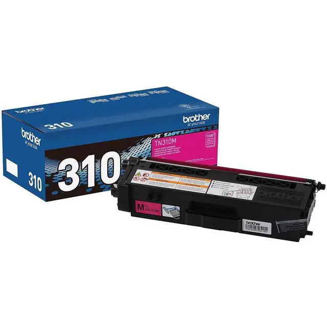 Alt view image 7 of 7 - Genuine TN310M Color Laser Magenta Toner Cartridge