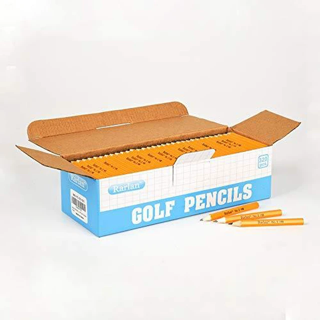 Alt view image 2 of 6 - Golf Pencils, #2 HB, Pre-Sharpened, 320 Count Bulk Pack (Pack of 3)