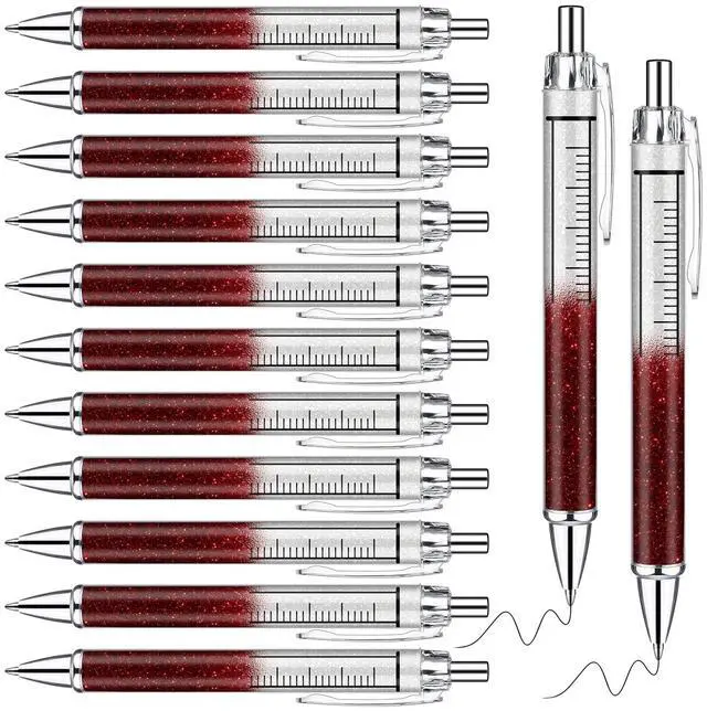 Main image of 24 Pcs Syringe Medical Pens Nurse Gifts Halloween Ballpoint Bulk Novelty Fun Syringe Ballpoint Pens Gifts for Nurse Medical Assistants Doctor Pharmacy Pretend Halloween Party Favors