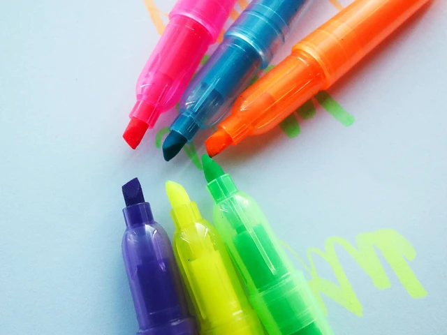 Alt view image 2 of 7 - 36Pcs Mini Highlighters, Assorted Colors, 3.5'' Colored Highlighters, Chisel Tip, Highlighter Markers, Highlighter Pens