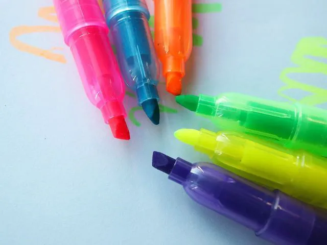 Alt view image 3 of 7 - 36Pcs Mini Highlighters, Assorted Colors, 3.5'' Colored Highlighters, Chisel Tip, Highlighter Markers, Highlighter Pens