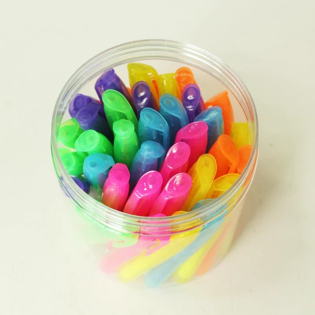 Alt view image 6 of 7 - 36Pcs Mini Highlighters, Assorted Colors, 3.5'' Colored Highlighters, Chisel Tip, Highlighter Markers, Highlighter Pens