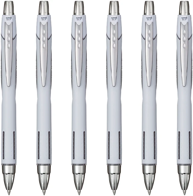Main image of Jetstream RT Ballpoint Pen, Fine Point (0.7mm), Sea Barrel, Black Ink, 6 Pens