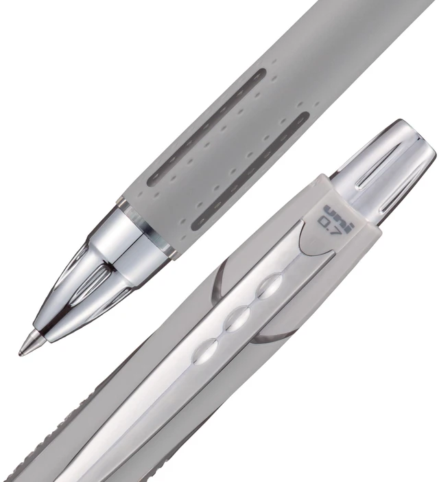 Alt view image 5 of 7 - Jetstream RT Ballpoint Pen, Fine Point (0.7mm), Cloud Barrel, Black Ink, 6 Pens