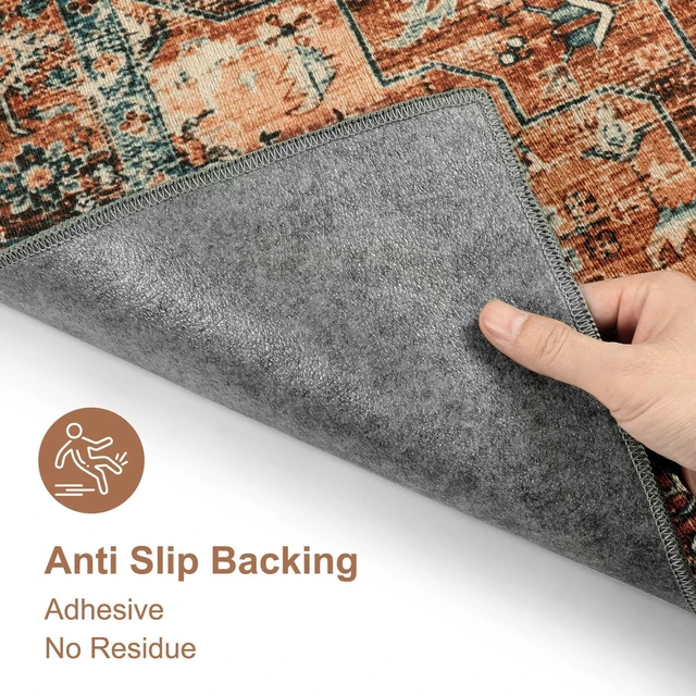 Alt view image 6 of 7 - Office Chair Mat for Hardwood Floor/Tile Floor, 48"x60" Desk Chair Mat for Hard Floors, Under Desk Rug Protector for Rolling Computer Gaming Chairs, Anti Slip Machine Wash Low Pile Carpet
